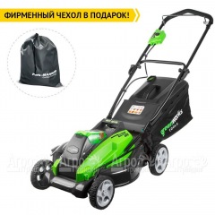 Газонокосилка аккумуляторная GreenWorks G40LM45K4 в Севастополе