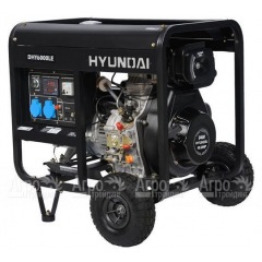 Дизельгенератор Hyundai DHY 6000LE 5 кВт + колеса в Севастополе