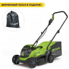 Газонокосилка аккумуляторная GreenWorks GD24LM33K4 в Севастополе
