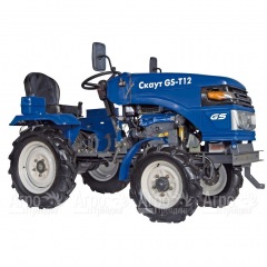 Многофункциональный минитрактор Garden Scout (Скаут) T-12DIF + фреза + двухкорпусный плуг в Севастополе