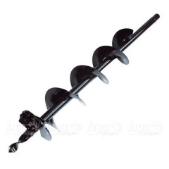 Бур (шнек) однозаходный 15х100 см для мотобура Caiman AG500-TB50, Oleo-Mac MTL51, MTL85R в Севастополе