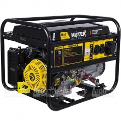 Бензиновый генератор Huter DY8000LX 6.5 кВт с колёсами в Севастополе