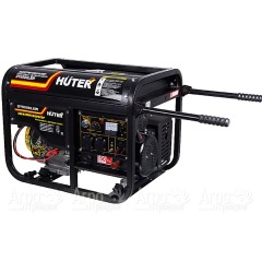 Бензогенератор Huter DY6500LXW 5 кВт с функцией сварки и колесами в Севастополе