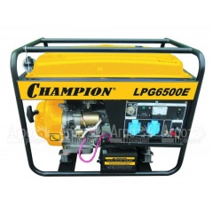 Бензин-газовый генератор Champion LPG6500E 5 кВт в Севастополе