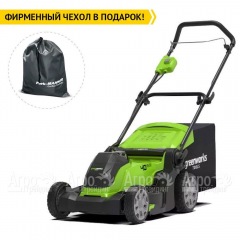 Газонокосилка аккумуляторная GreenWorks G40LM41 (без аккумулятора и зарядного устройства) в Севастополе