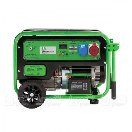 Газовый генератор GreenGear GE-6000T 6 кВт в Севастополе