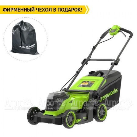 Газонокосилка аккумуляторная GreenWorks GD24X2LM411 (без аккумулятора и зарядного устройства) в Севастополе