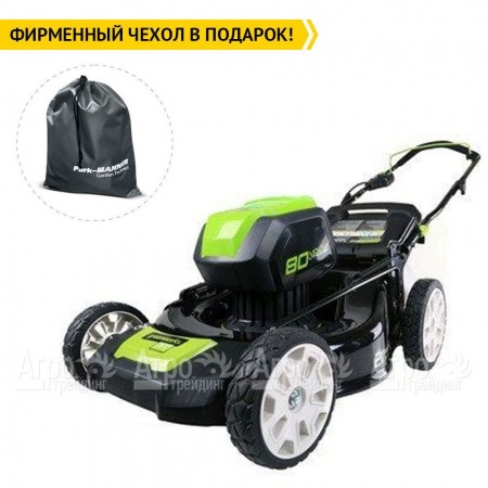 Газонокосилка аккумуляторная GreenWorks GD80LM53 80V DigiPro (без батареи и зарядного устройства)  в Севастополе