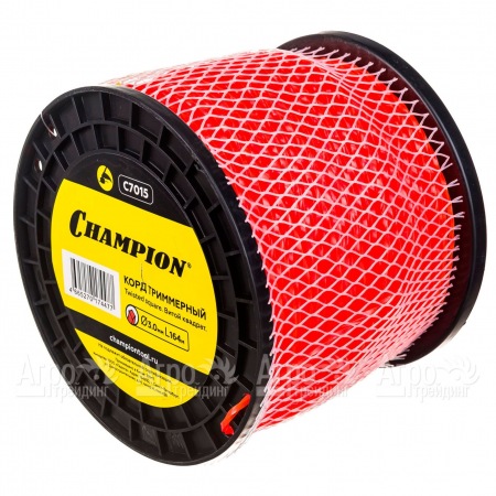 Корд триммерный Champion Twisted Square 3.0мм, 164м (витой квадрат)+нож  в Севастополе