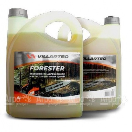 Всесезонное адгезионное масло Villartec Forester 5 л для пильных цепей в Севастополе