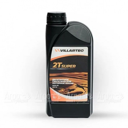 Масло моторное Villartec 2T Super API TC 1 л для 2-х тактных двигателей в Севастополе