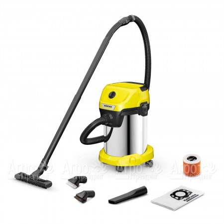 Хозяйственный пылесос Karcher WD 3 S V-19/4/20 SuctionBrushKit в Севастополе