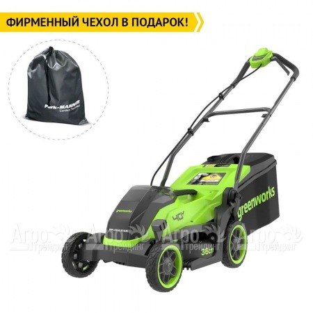 Газонокосилка аккумуляторная GreenWorks GD40LM361 4 Ач в Севастополе