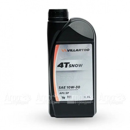 Масло моторное зимнее Villartec 4T Snow SAE 10W-30, 1 л для 4-х тактных двигателей в Севастополе