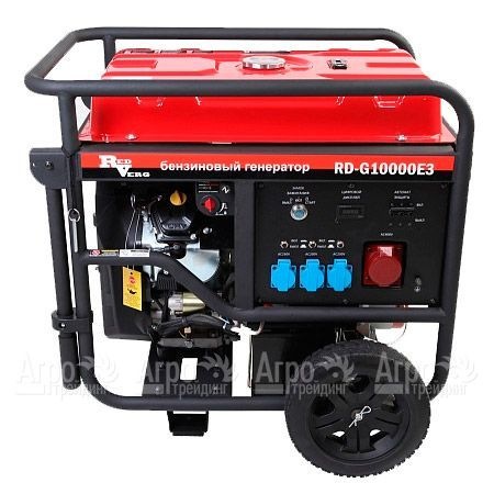 Бензогенератор RedVerg RD-G10000E3 9 кВт в Севастополе