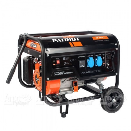 Бензогенератор Patriot GP 3810L 2.8 кВт в Севастополе