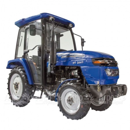 Садовый минитрактор Xingtai Синтай XT-244С с кабиной в Севастополе