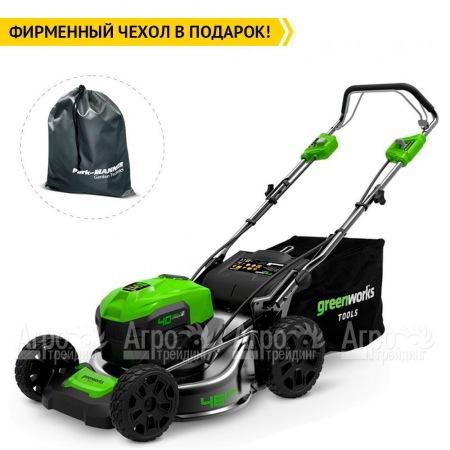 Газонокосилка аккумуляторная GreenWorks GD40LM46SPK6 в Севастополе