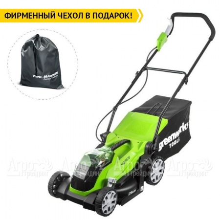 Газонокосилка аккумуляторная GreenWorks G-Max G40LM35K2 40V 35 см в Севастополе