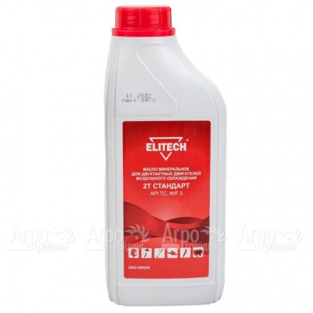 Масло минеральное Elitech 2002.000200 API TC, M/F 3 1 л для 2-х тактных двигателей в Севастополе