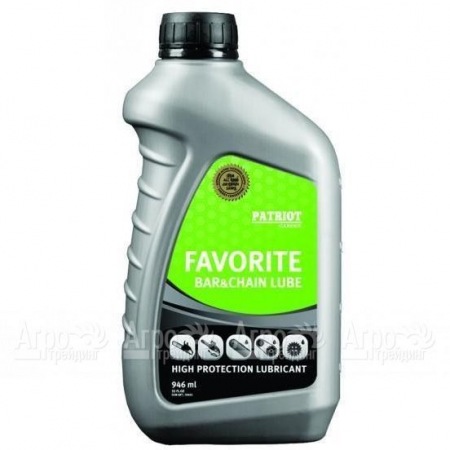 Масло Patriot Favorite Bar&#38;Chain Lube 946 мл для смазки цепей в Севастополе