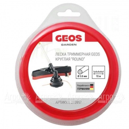 Леска триммерная круглая GEOS by Al-Ko Round 3 мм, 15 м в блистере в Севастополе