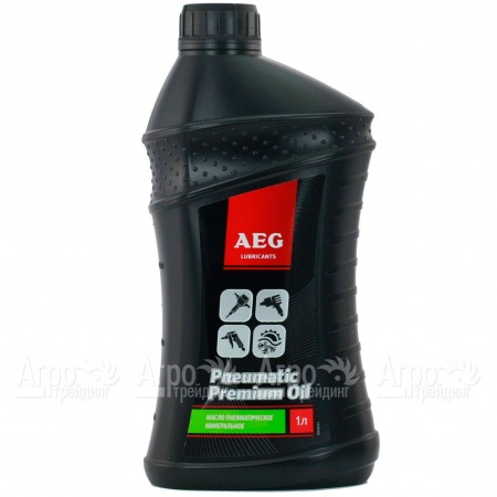 Масло пневматическое минеральное AEG Pneumatic oil 1 л для компрессоров  в Севастополе