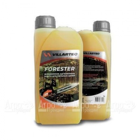 Всесезонное адгезионное масло Villartec Forester 1 л для пильных цепей в Севастополе