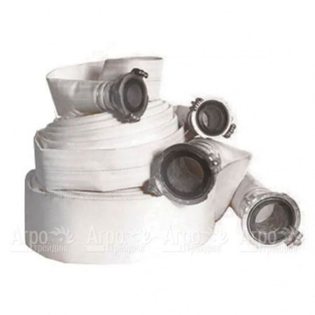 Рукав напорный 75 (20 м) с рукавной головкой ГР-80 для мотопомп Champion  в Севастополе