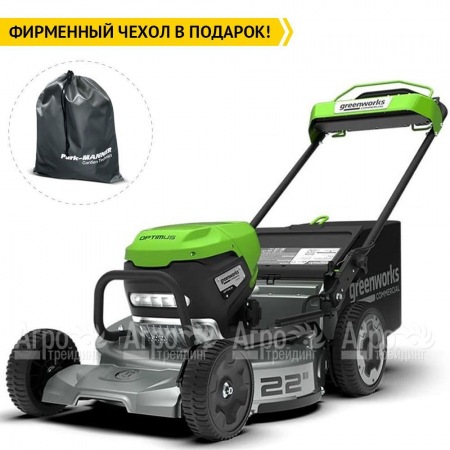 Газонокосилка аккумуляторная GreenWorks LM221S (без аккумулятора и зарядного устройства)  в Севастополе