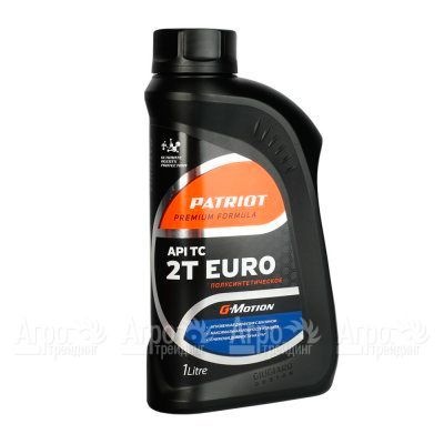 Масло полусинтетическое Patriot G-Motion 2Т Euro 1 л для 2-х тактных двигателей в Севастополе