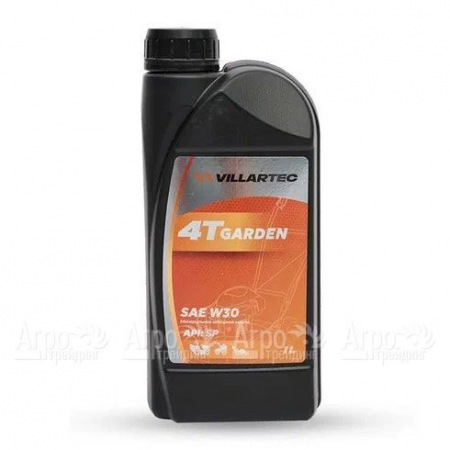 Масло моторное летнее Villartec 5098410000 4T Garden SAE W-30, 1 л для 4-х тактных двигателей в Севастополе