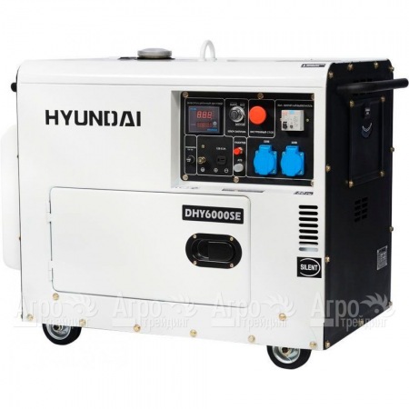 Дизельгенератор Hyundai DHY 6000SE 5 кВт в Севастополе