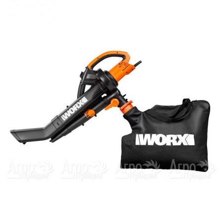 Воздуходувка-пылесос электрический Worx WG505E в Севастополе