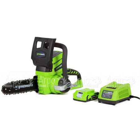 Аккумуляторная пила GreenWorks GD24CSK2-10" в Севастополе