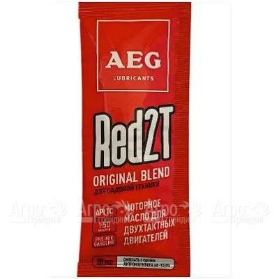 Масло минеральное AEG RED 2T Original blend API TC 20 мл для 2-х тактных двигателей в Севастополе