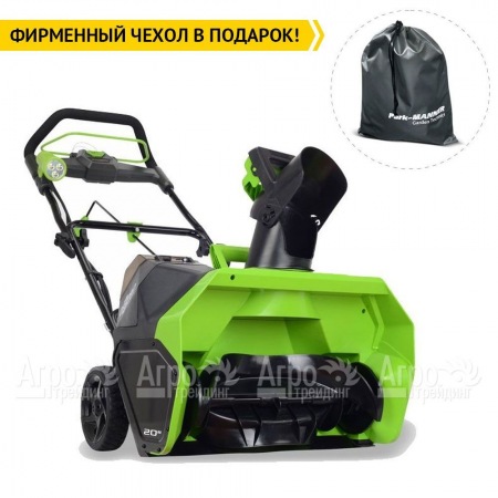 Снегоуборщик аккумуляторный GreenWorks G-Max GD40ST (без батареи и зарядного устройства) в Севастополе