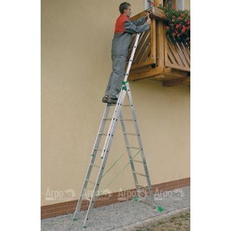 ALV-7614 ALVE Лестница универсал. 3-х секц. 3х14 ступ.  в Севастополе