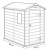 Пластиковый сарай Keter Manor 4x6 в Севастополе