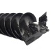 Шнек двухзаходный Patriot D 100B для грунта, длина 800 мм, сменные ножи в Севастополе