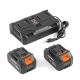 Культиватор аккумуляторный Daewoo DAT 3042Li SET в Севастополе