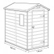 Пластиковый сарай Keter Manor 4x6 в Севастополе