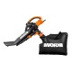 Воздуходувка-пылесос электрический Worx WG505E в Севастополе