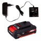 Аккумуляторный триммер Einhell PXC GC-CT 18/24 Li P (1x1,5Ah) в Севастополе